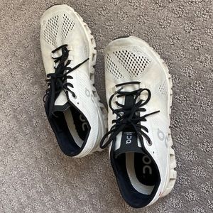 On cloud running shoes
